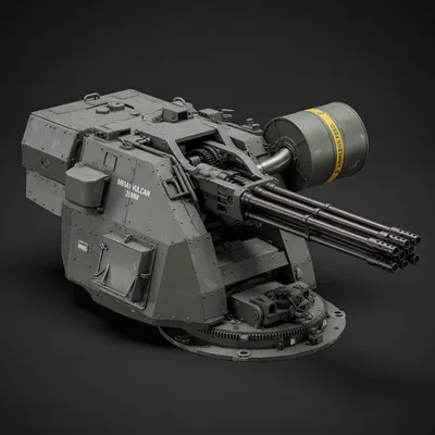 Entwurfsvorlage: Gatling-Geschütz